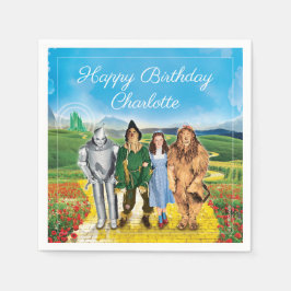 The Wizard of Oz™ Birthday Napkins Pappersservett
