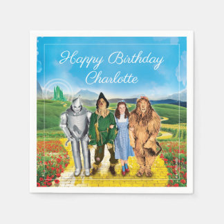 The Wizard of Oz™ Birthday Napkins Pappersservett