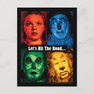 The Wizard Of Oz™ Låt Oss Slå In På Vägen Vykort