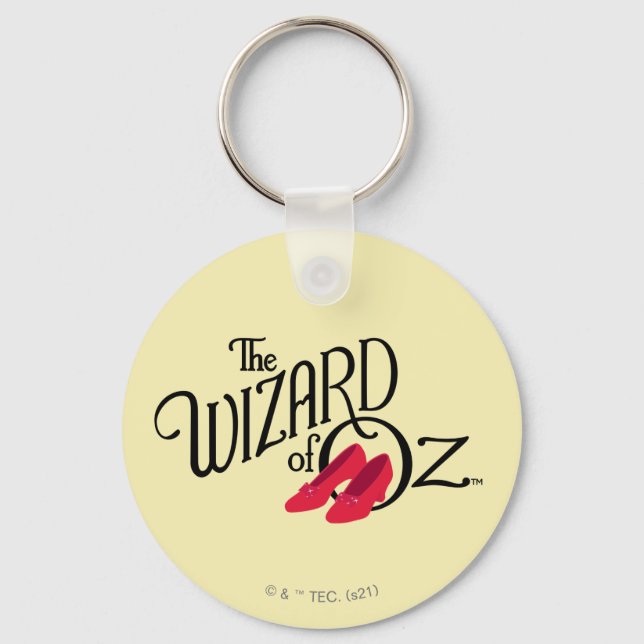 The Wizard Of Oz™ Logo Nyckelring (Framsida)