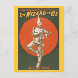 The Wizard of Oz Musical - The Tin Man Vykort