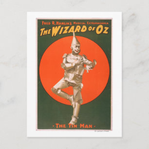 "The Wizard of Oz" Musical Theater Poster #2 Vykort