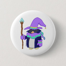 The Wizard Penguin Badge Knapp