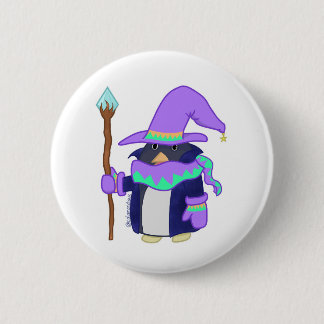 The Wizard Penguin Badge Knapp