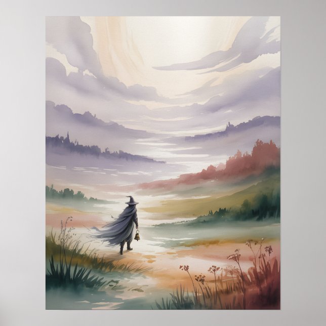 The Wizard Poster (Framsidan)