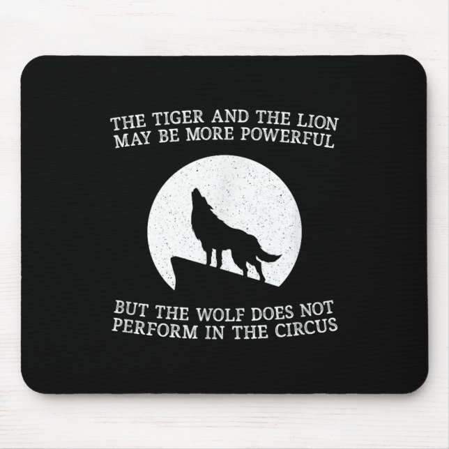 The Wolf Doesn't Perform In The Circus Cool Wolf M Musmatta (Framsidan)