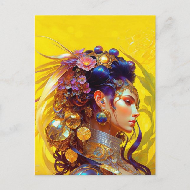 the woman vykort (Framsida)