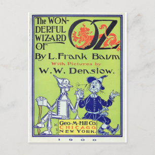 The Wonderful Wizard of Oz - 1900 Vykort