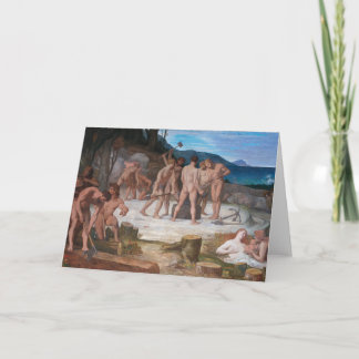 The Workers Fine Art Greetings Card Kort