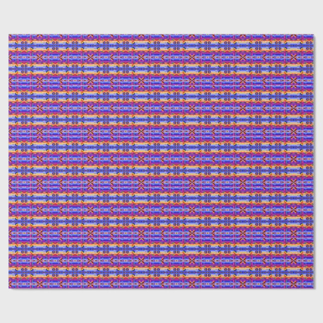 The Works Abstrakt  Presentpapper (Platt)