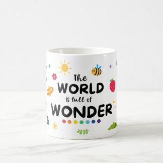 The World Is Full Of Wonder Kaffemugg