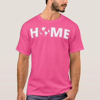 The World Is My Home T Shirt