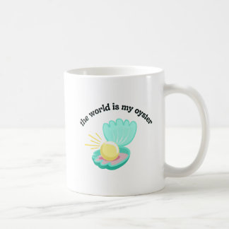 The World is My Oyster Mug Kaffemugg