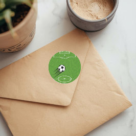 The World of Football Sticker Runt Klistermärke