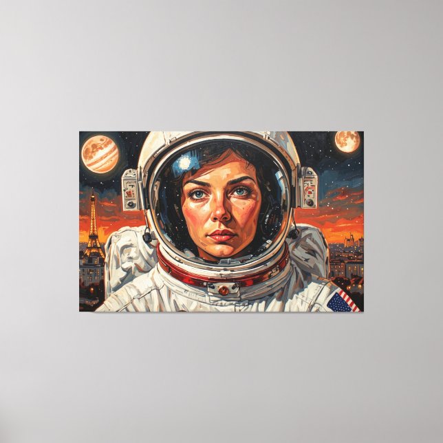 THE WORLD WE DISCOVERED PARIS 18 CANVASTRYCK (Framsida)