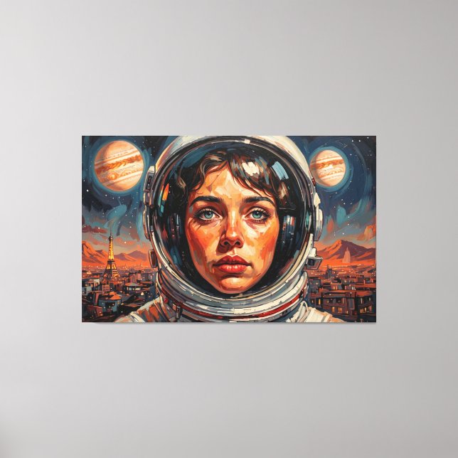 THE WORLD WE DISCOVERED PARIS 20 CANVASTRYCK (Framsida)