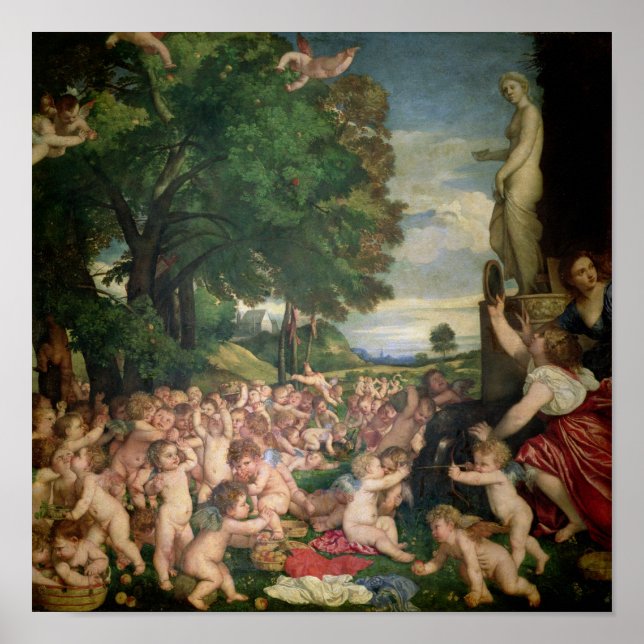 The Worship of Venus, 1519 Poster (Framsidan)
