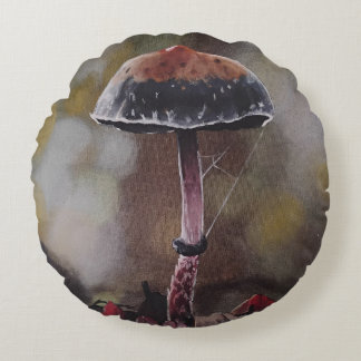 The Wounded Mushroom Rund Kudde