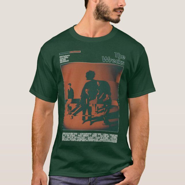 The Wrecks Mid Century Modern Poster Print boy boy T Shirt (Framsida)