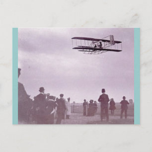 'The Wright Stuff' Wright flyer Vykort