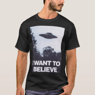 The XFiles jag vill tro rolig T Shirt