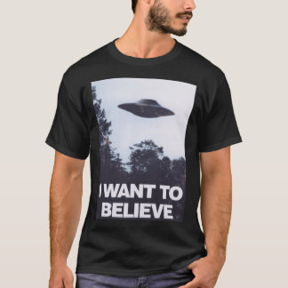 The XFiles jag vill tro rolig T Shirt