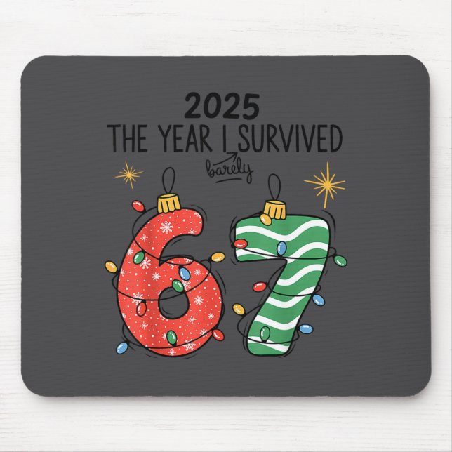 The Year I Barely Survived Christmas 2025 Six Seve Musmatta (Framsidan)