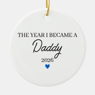 The Year I Became a Daddy, Dad To Be Julgransprydnad Keramik
