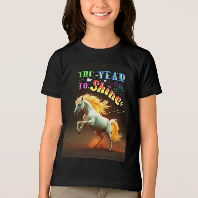 The Year To Shine T Shirt (Framsida)