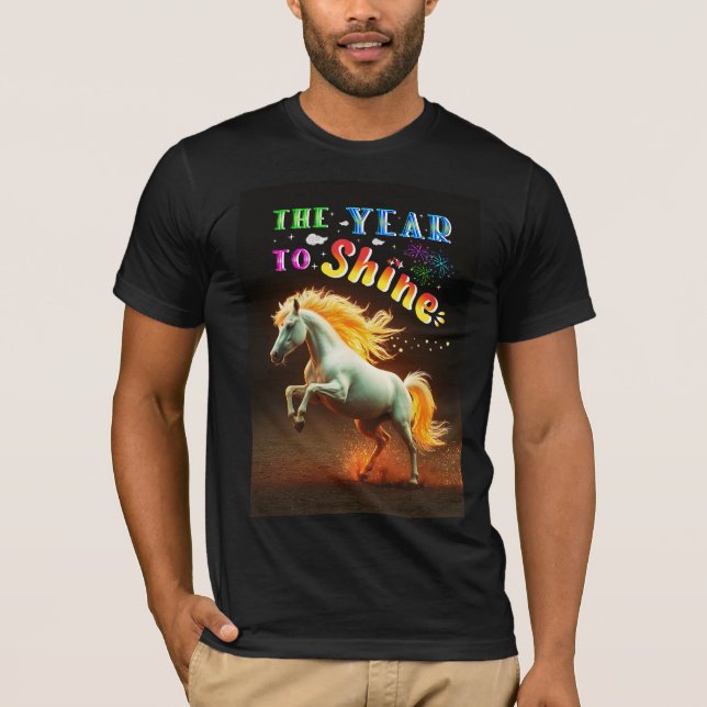 The Year To Shine T Shirt (Framsida)