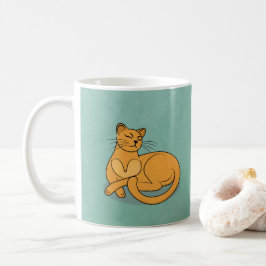 The Yellow Cat Kaffemugg