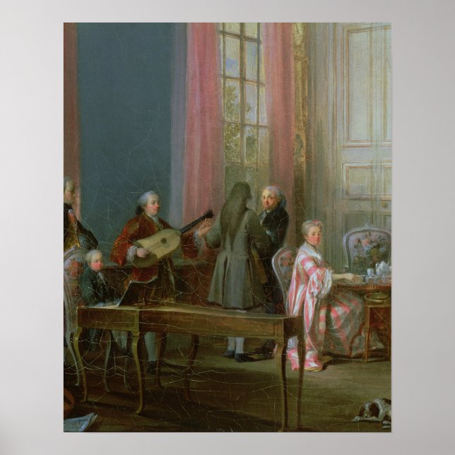 The Young Mozart at the clavichord Poster (Framsidan)