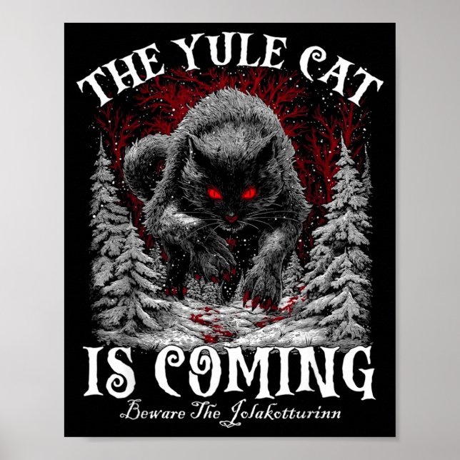 The Yule Cat Is Coming  Poster (Framsidan)