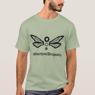 theAmethystDragonfly grundläggande T-shirt