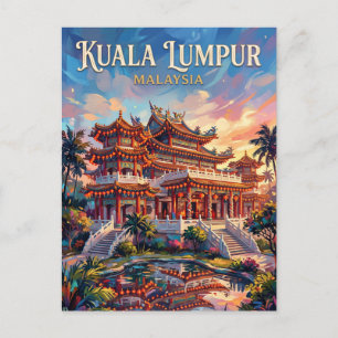 Thean Hou-templet Malaysia Vykort
