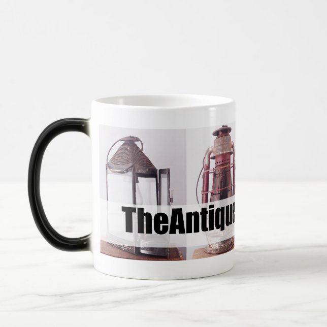 TheAntiqueLantern.com exklusiv kaffemugg (Vänster)