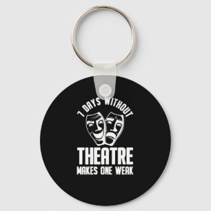 Theater Actor Drama Theater Nyckelring