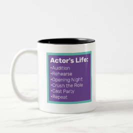 Theater Älskare Två-Tonad Mugg