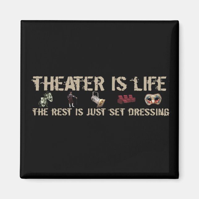 Theater är Life Magnet (Framsidan)
