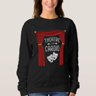 Theater är min TV-sändare i musikdiagram T Shirt