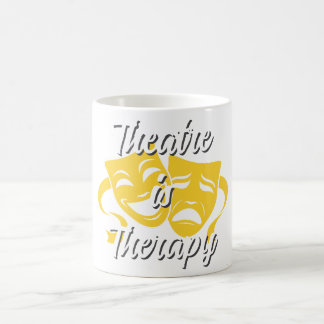 Theater är Therapy Kaffemugg