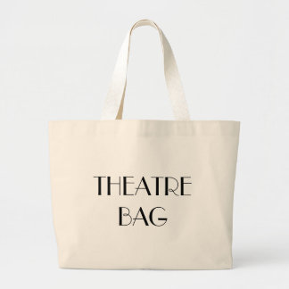 Theater Bag Large Tote Jumbo Tygkasse