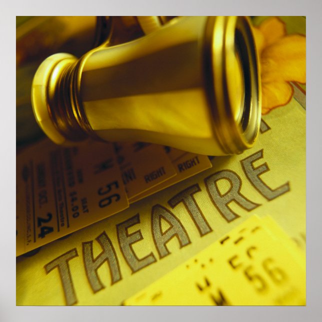 Theater Binoculars Poster (Framsidan)