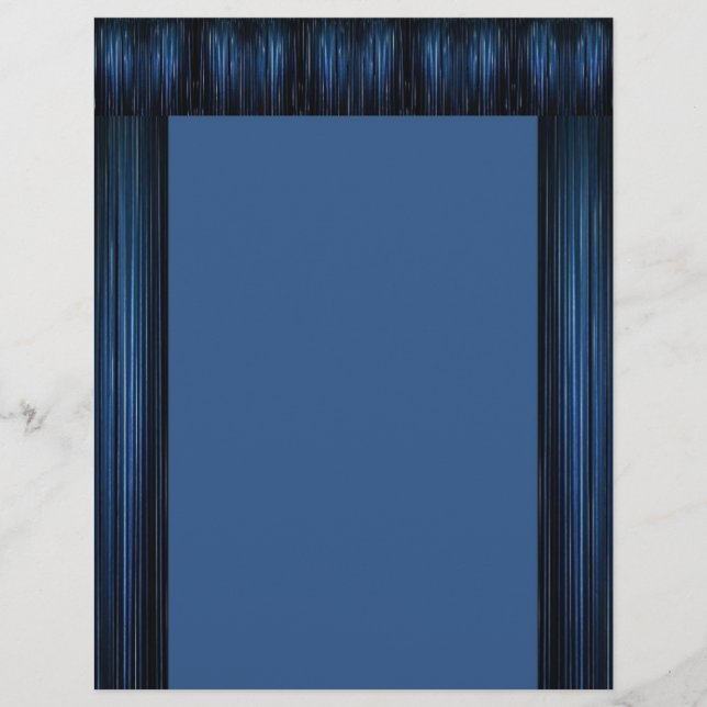 Theater Blue Letterhead (Framsida)
