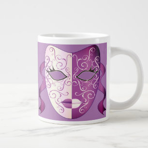 Theater Calling Lila Mask Jumbo Mugg 20 oz