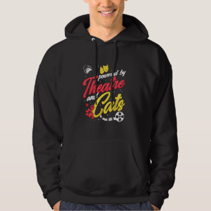 Theater Cat Theater Broadway Musical Actor Kattung Hoodie