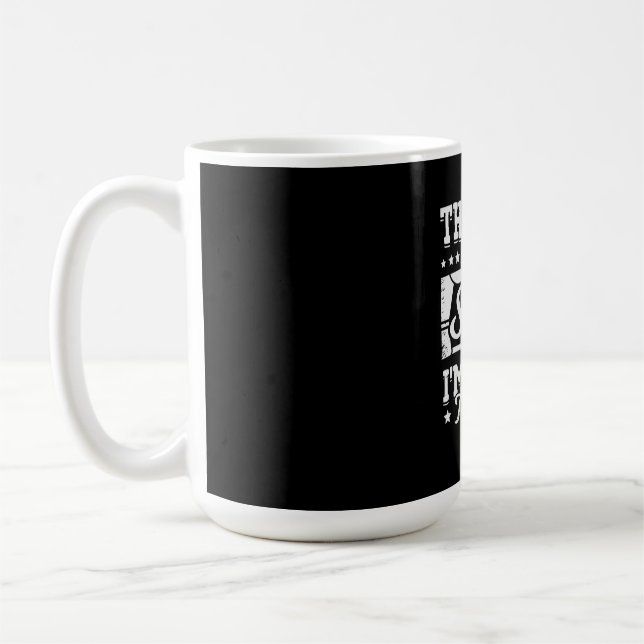 Theater, det är ett steg jag går igenom kaffemugg (Vänster)