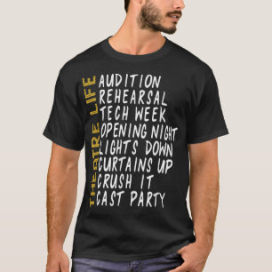 Theater Gift Acting Shirt Thespian Play Director t
