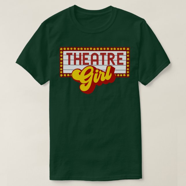 Theater Girl T Shirt (Design framsida)