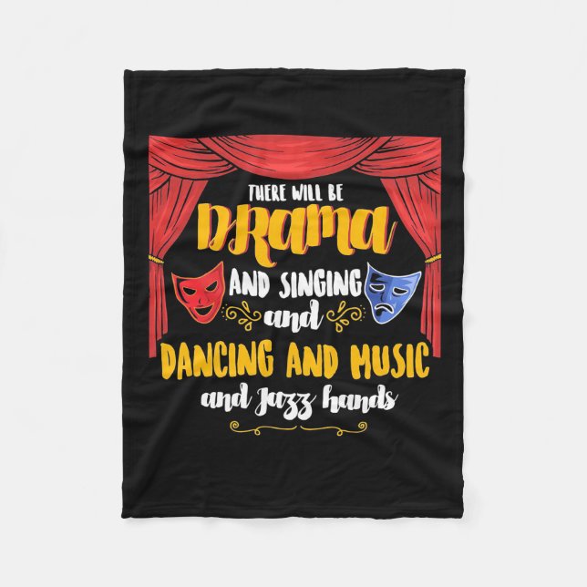 Theater kommer att vara Drama Fleecefilt (Framsidan)